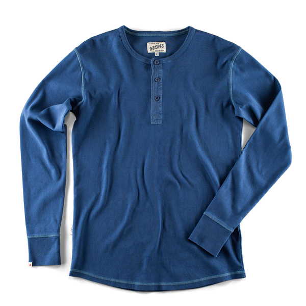 New Elder Henley Shirt &SONS Men's Henleys