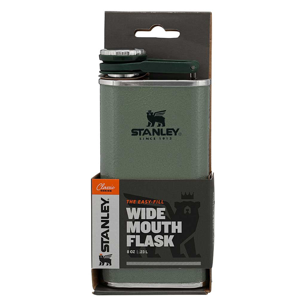 Easy-Fill Wide Mouth Flask Stanley 10-00837-126 Flasks 230ML / Hammertone Green