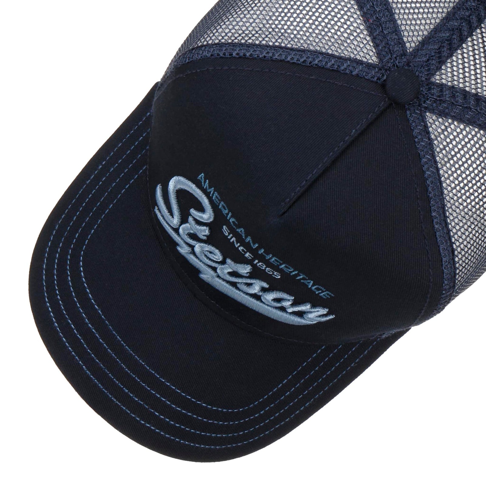 Trucker Cap | American Heritage Classic Stetson 7751171-2-OS Caps & Hats One Size / Navy