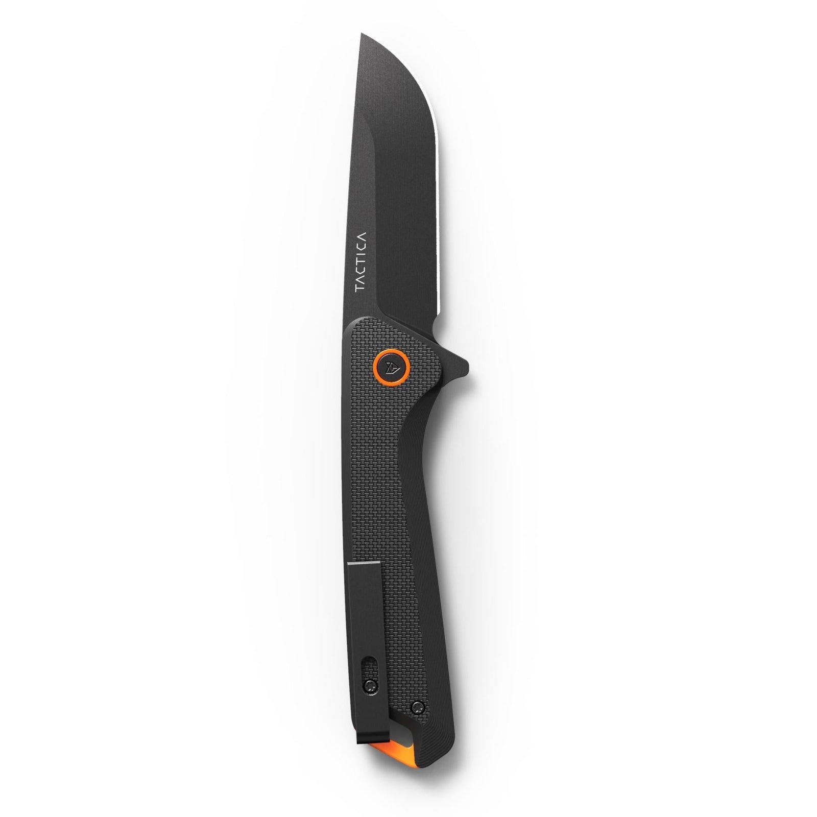K.120 Flipper knife TACTICA TCK0120BLKBLK Pocket Knives Straight / Black