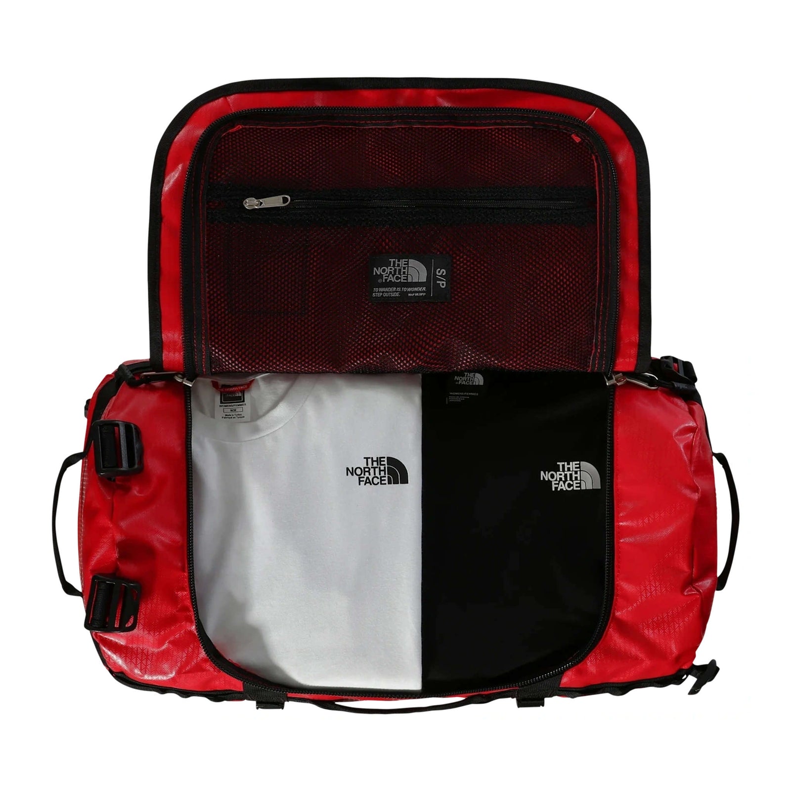 Base Camp Duffle - S The North Face NF0A52ST54A-OS Duffle Bags 50L / TNF Red/TNF Black/NPF