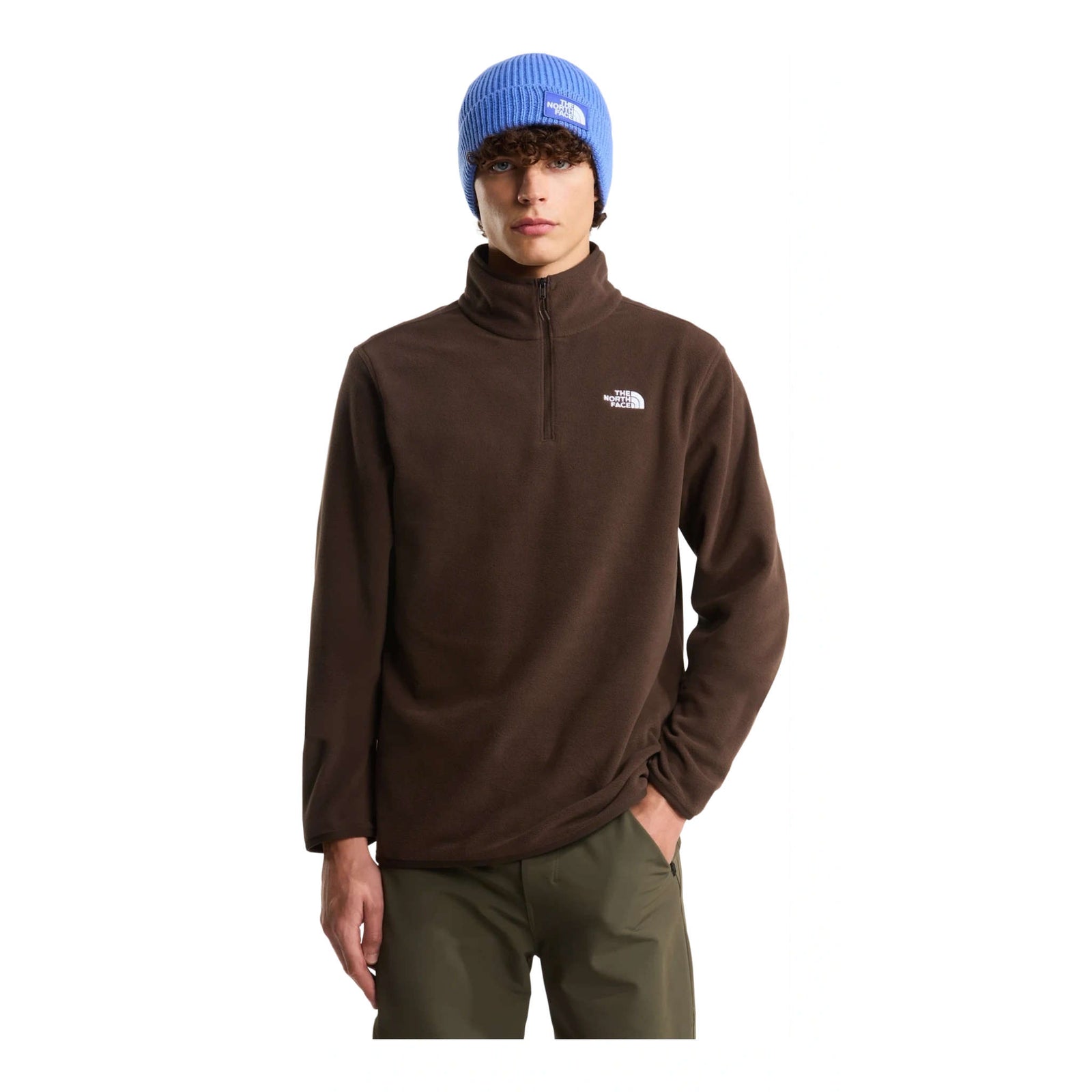 Glacier Fleece | 1/4 Zip | Men's The North Face Men's Fleece Jackets