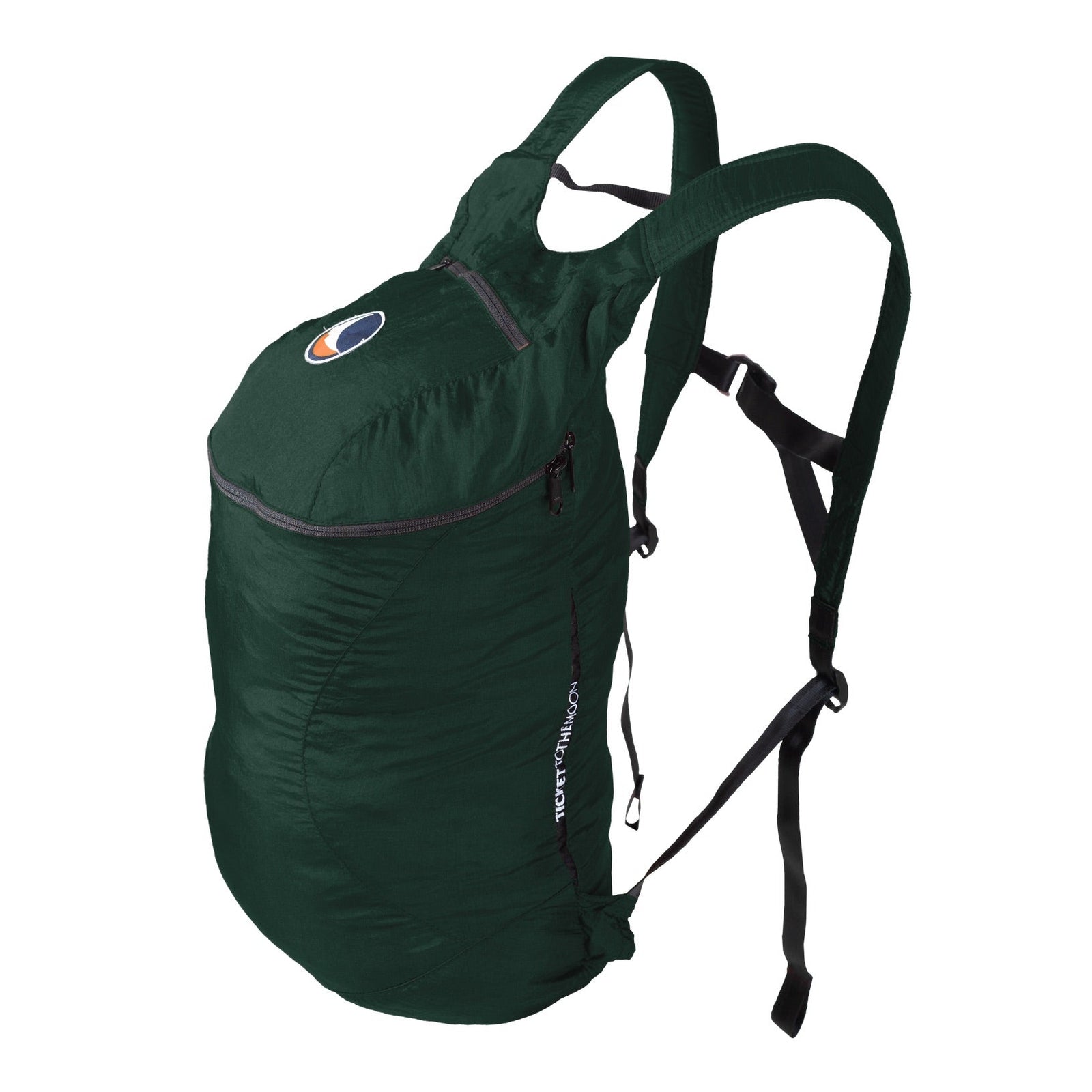 Backpack Plus | Water Resistant Ticket To The Moon TMPBPWR105 Backpacks 25L / Dark Green
