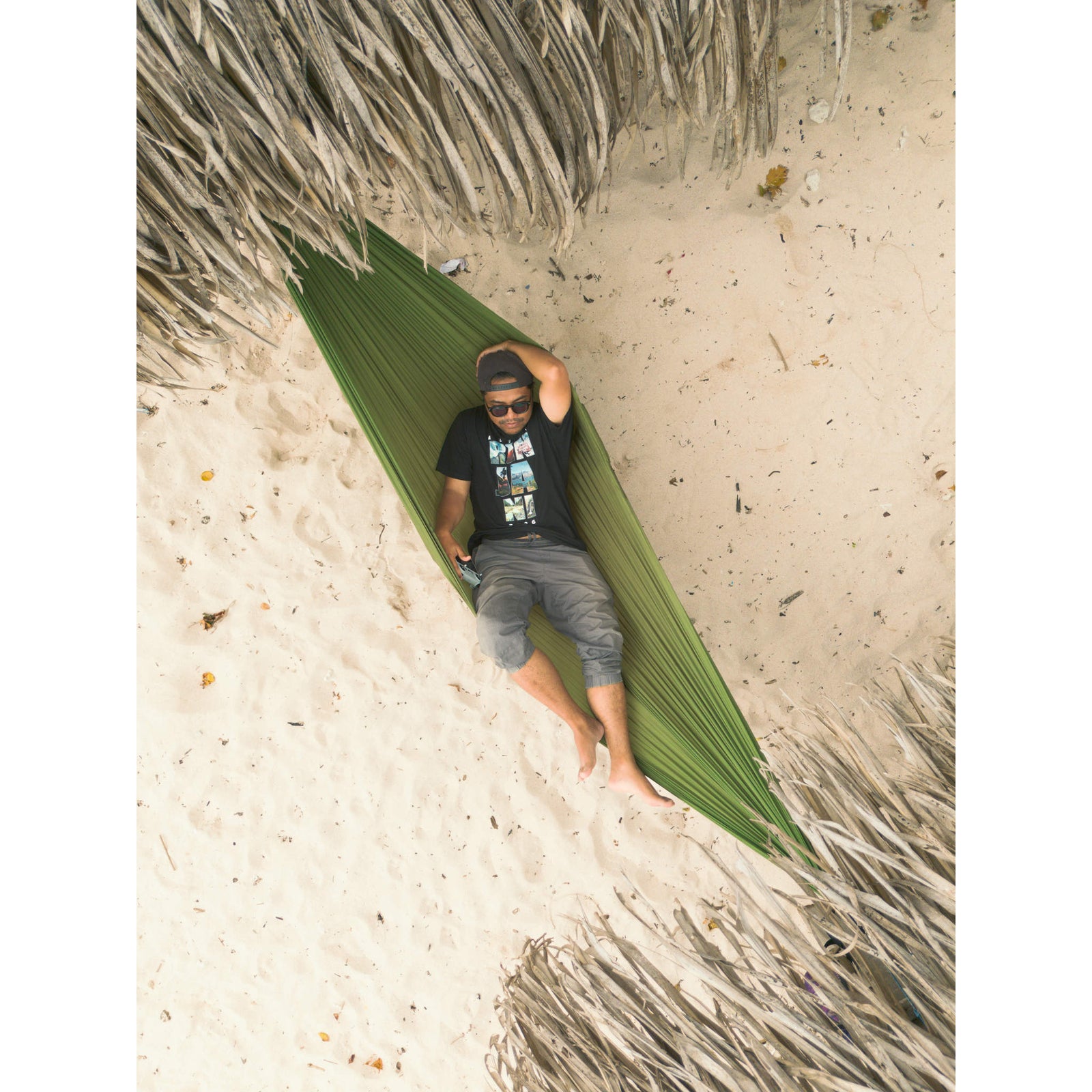Compact Hammock Ticket To The Moon TMC85 Hammocks 320 x 155 cm / Leaf Green