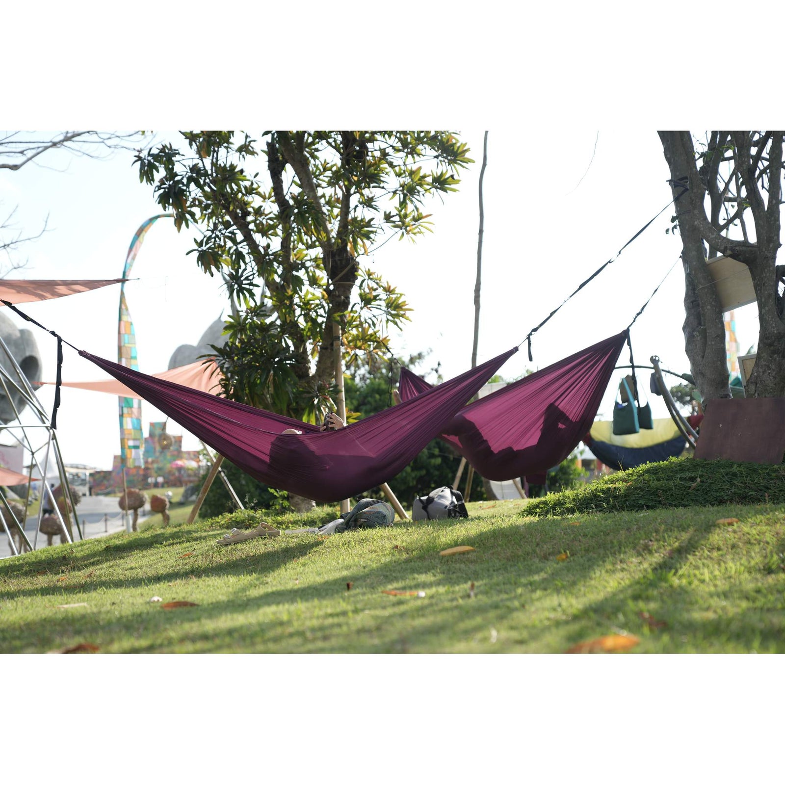 Compact Hammock Ticket To The Moon TMC78 Hammocks 320 x 155 cm / Plum