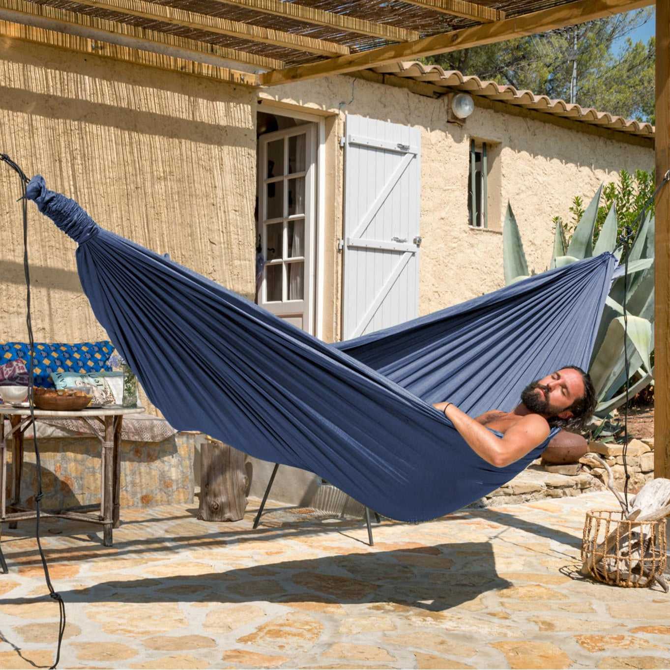 Home Hammock Ticket To The Moon TMHOME320-48 Hammocks 320 x 230 cm / Deep Blue