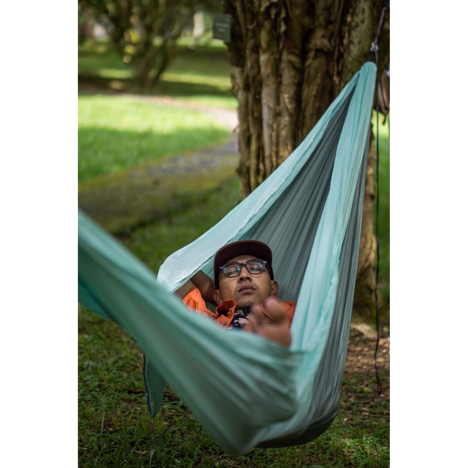 King Size Hammock Ticket To The Moon TMK7371 Hammocks 320 x 230mm / Jade Green/Mint