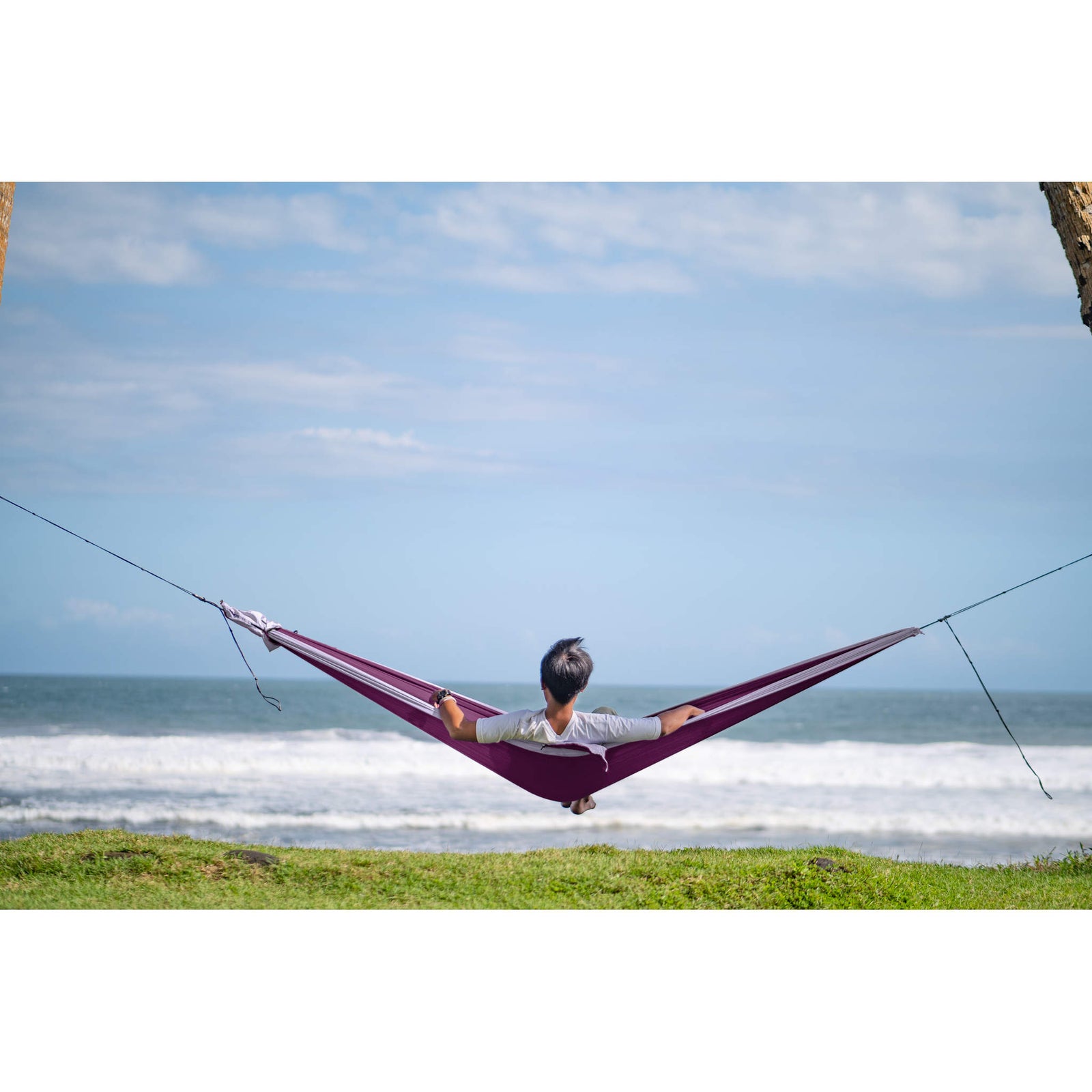 King Size Hammock Ticket To The Moon TMK7819 Hammocks 320 x 230mm / Plum/Light Purple