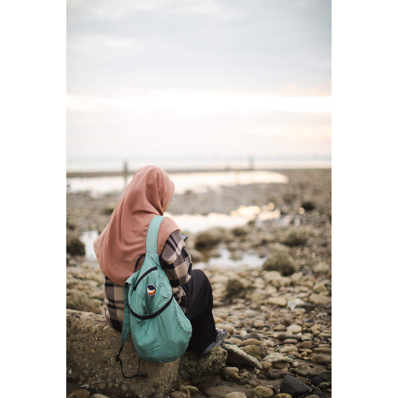 Mini Backpack | Premium Ticket To The Moon TMMBPR4242 Backpacks 15L / Ice Blue