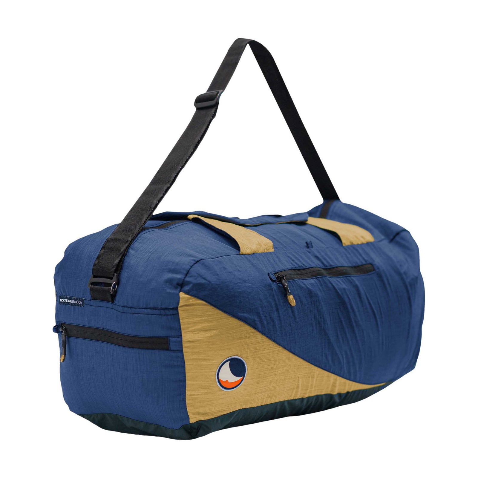 Moon Carrier Ticket To The Moon TMDF40L4823 Duffle Bags 40L / Blue/Gold