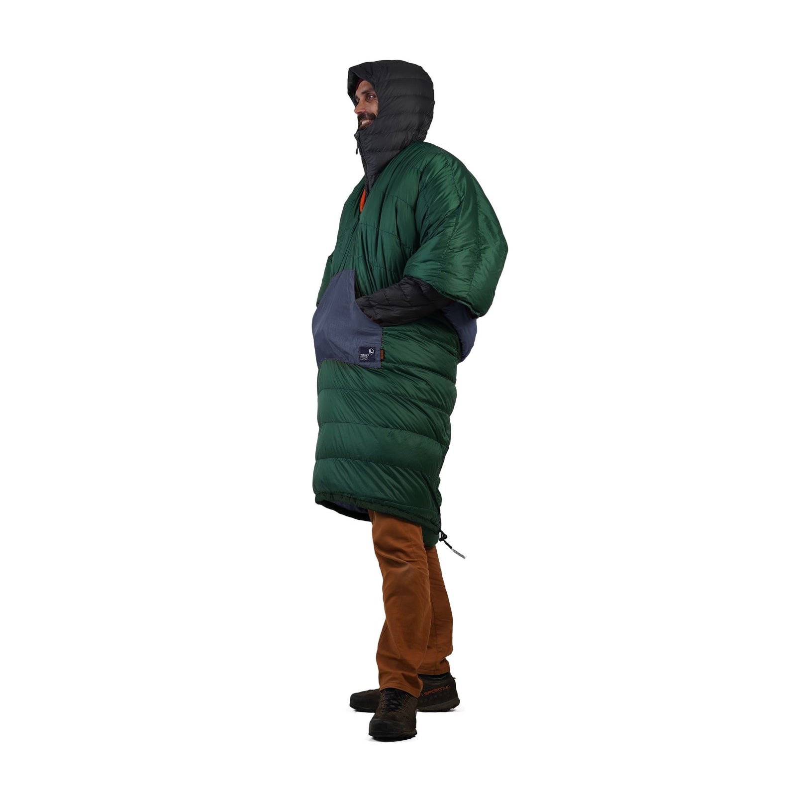 Moonblanket PRO 650 Ticket To The Moon TMBPRO651 Blankets One Size / Forest Green/Light Grey