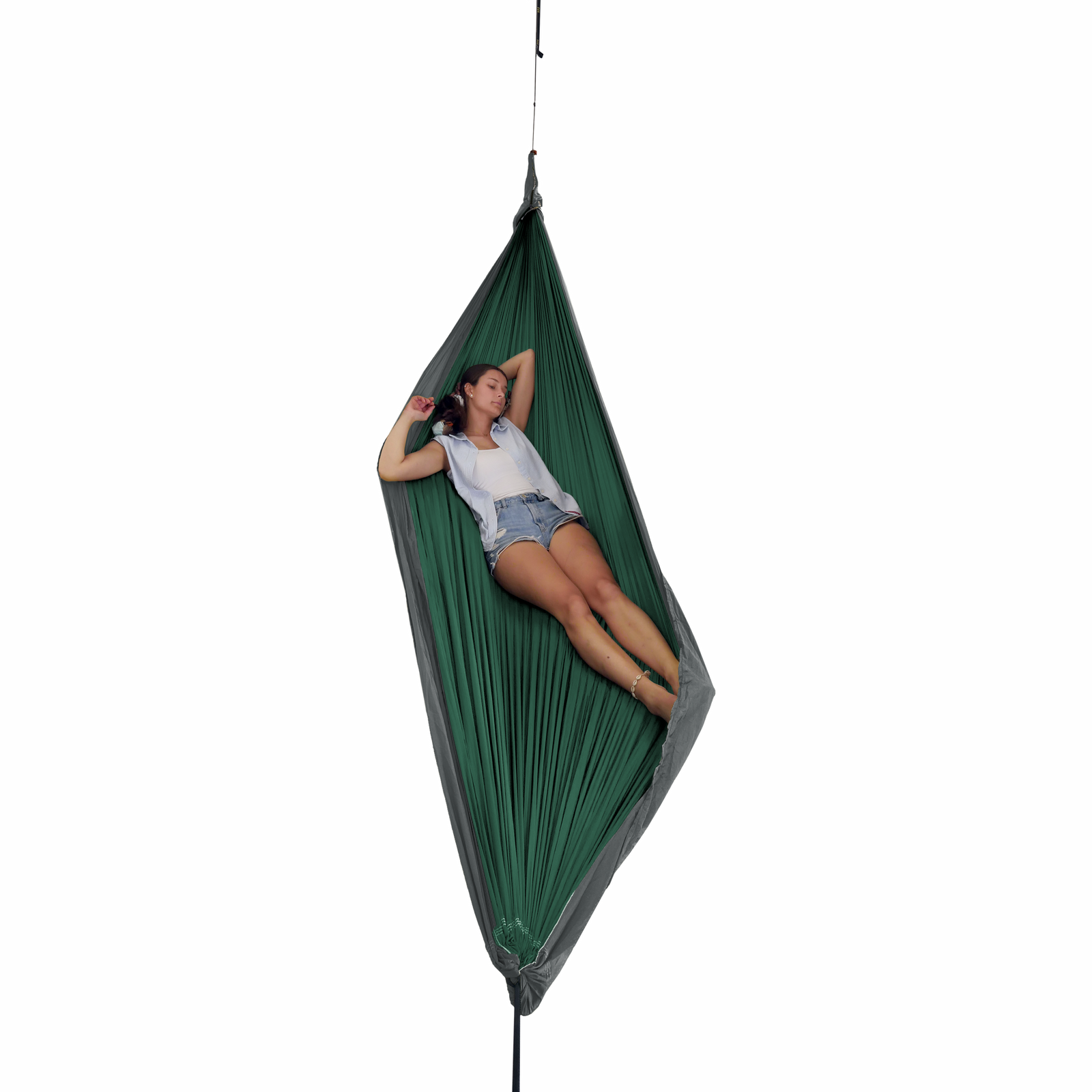 Original Hammock Ticket To The Moon TMO8903 Hammocks 320 x 200 cm / Petrol Green/Dark Grey