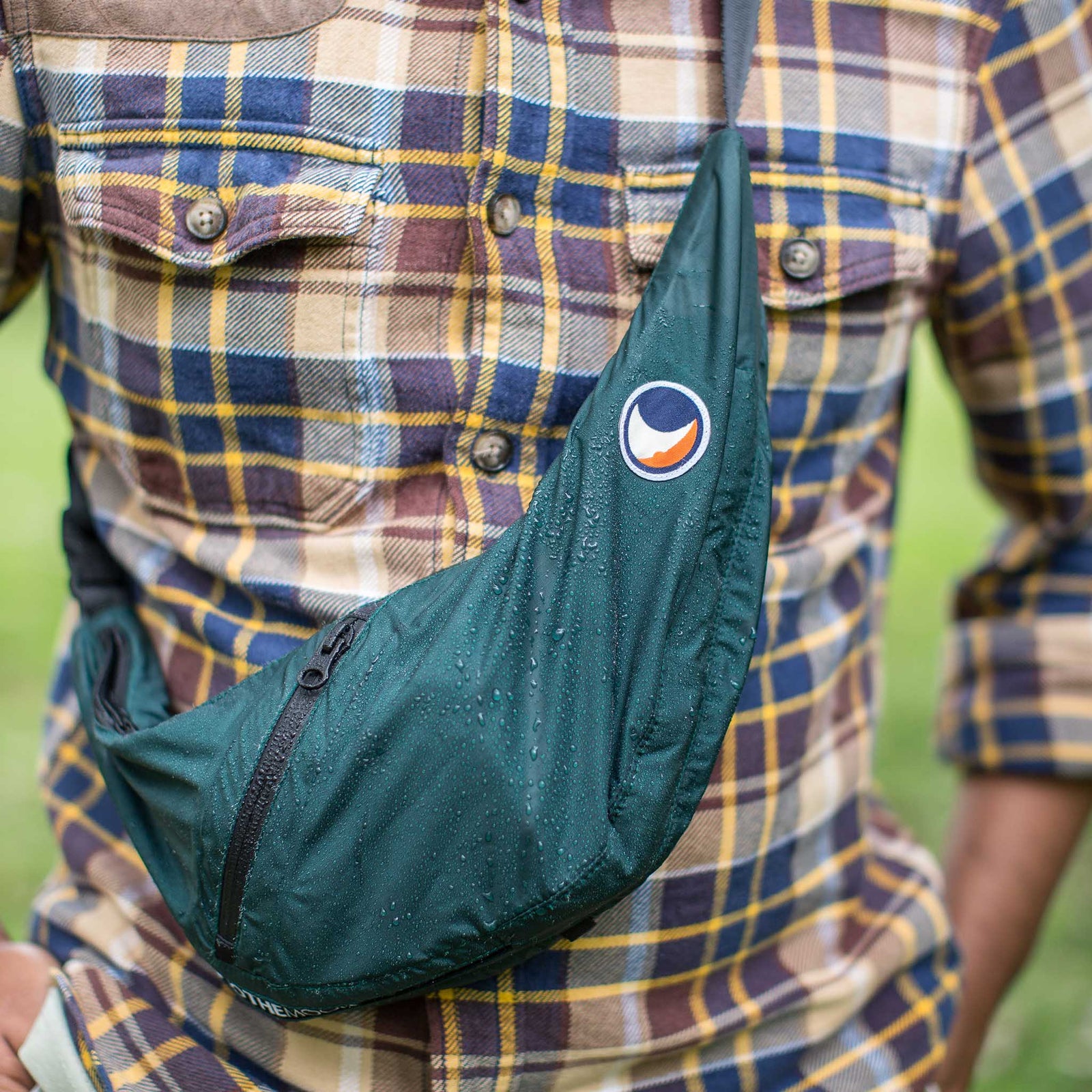 Sling Bag | Water Resistant Ticket To The Moon TMSLBWR105 Sling Bags One Size / Green