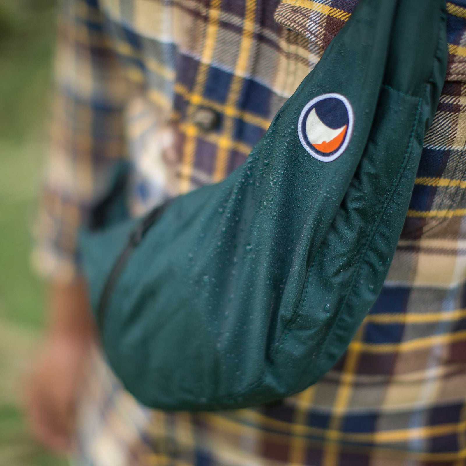 Sling Bag | Water Resistant Ticket To The Moon TMSLBWR105 Sling Bags One Size / Green