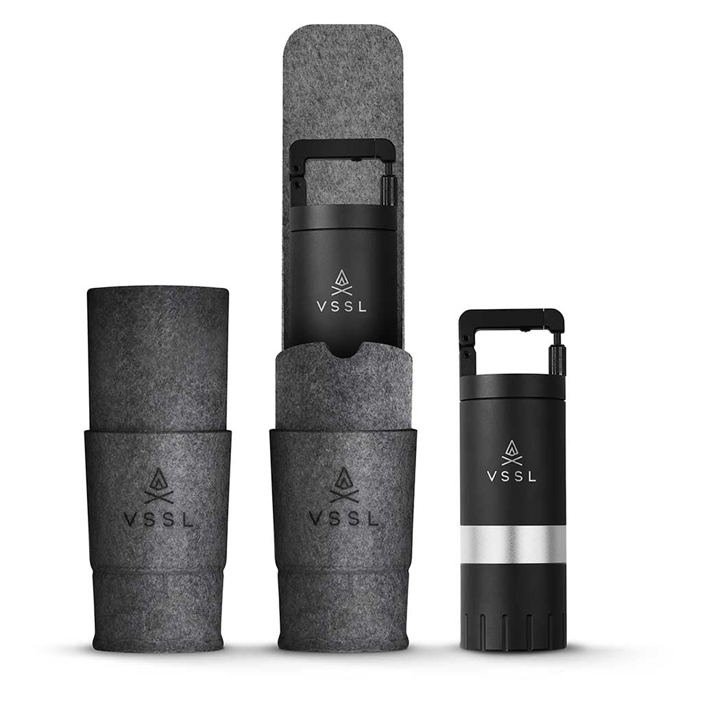 Nest Pour-Over Kit + Java G25 Grinder Gift Set VSSL B145000-000 Coffee Makers One Size / Black