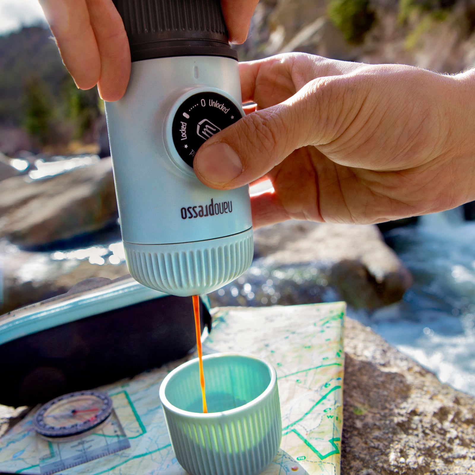 Nanopresso Wacaco 4897066230122 Coffee Makers One Size / Grey
