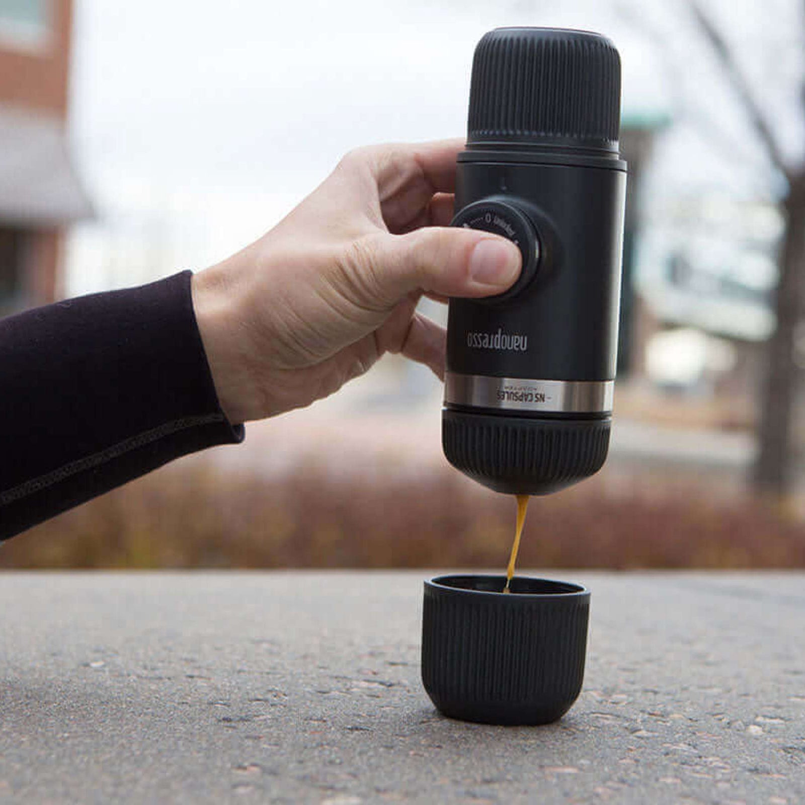 Nanopresso NS Adapter Wacaco 4897066230092 Coffee Maker Accessories One Size / Black