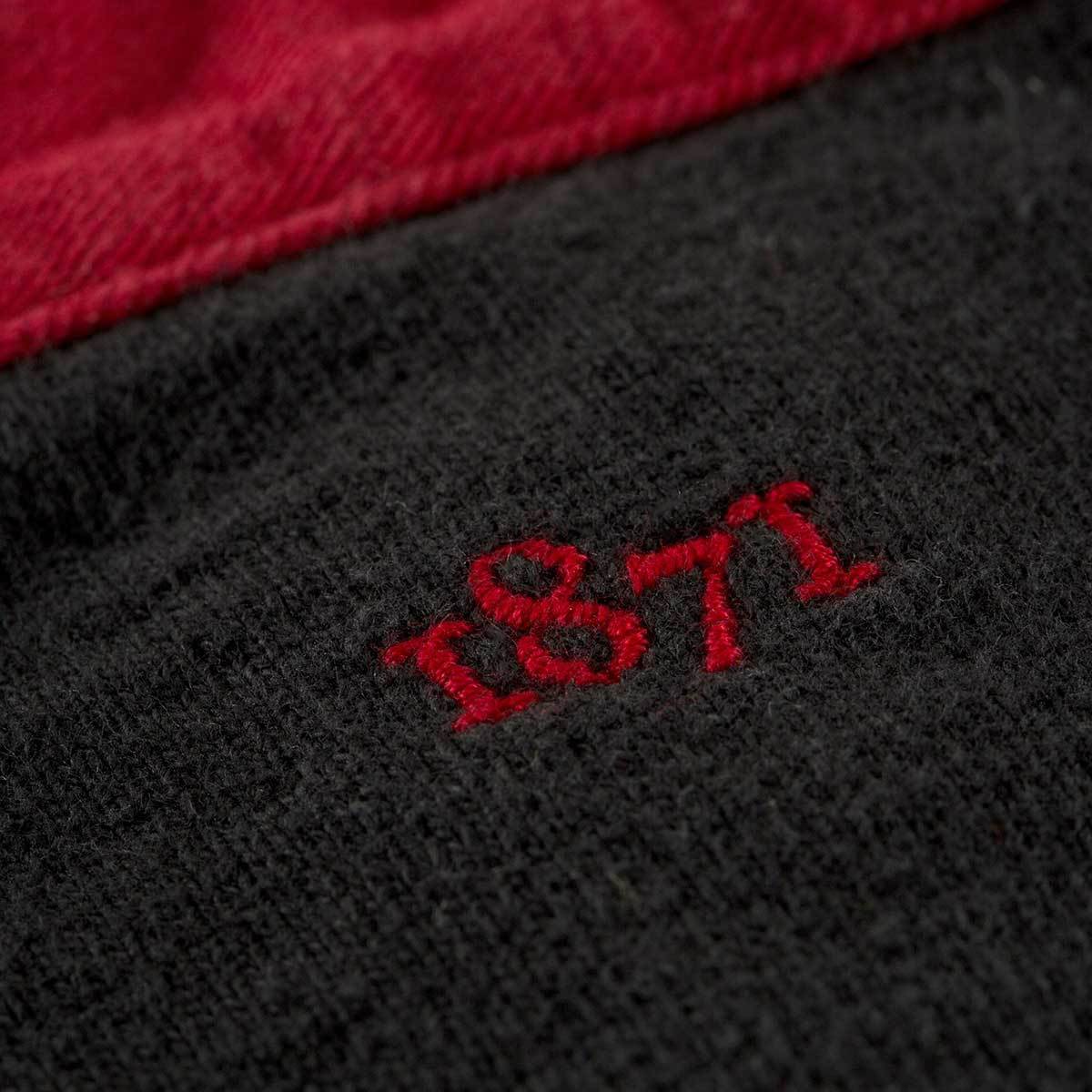 Law Club 1871 Rugby Shirt Black & Blue 1871 Shirts - Rugby Shirts
