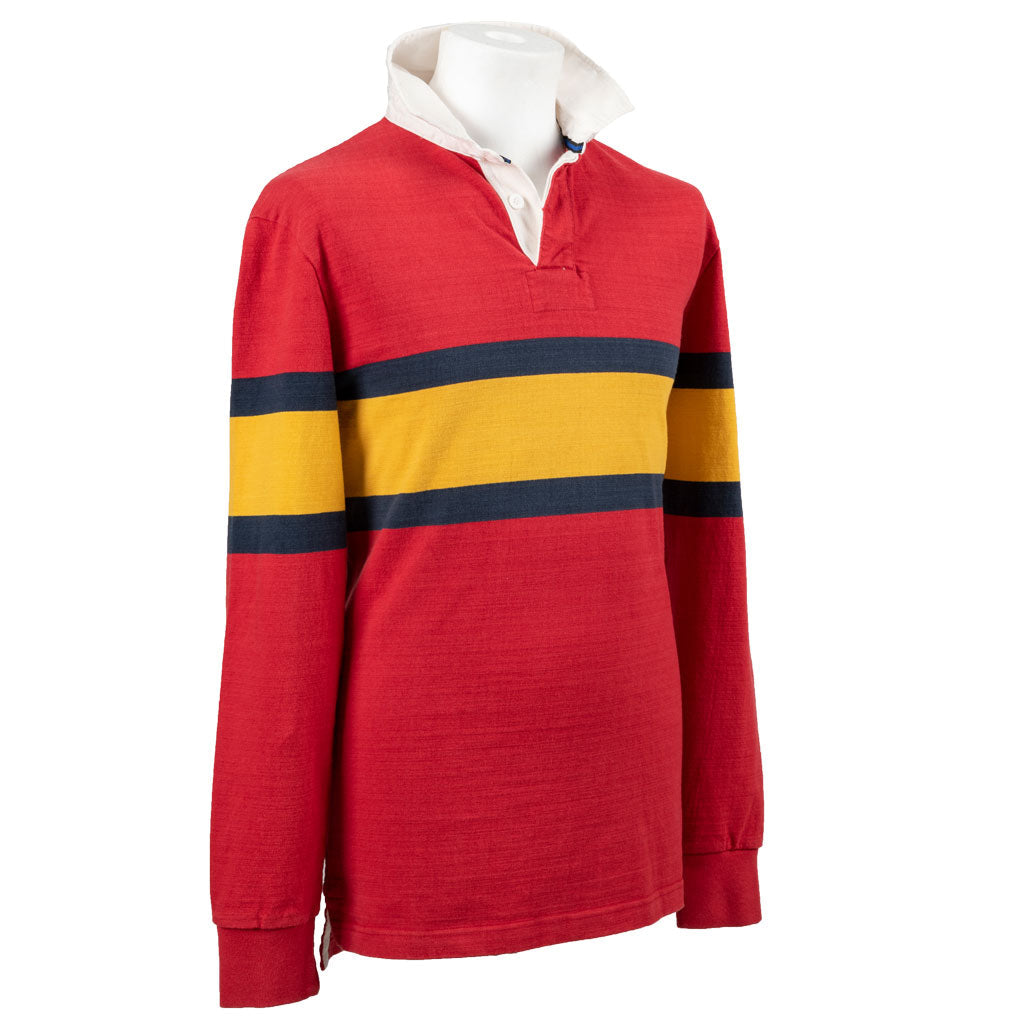 Outdoor Heritage Rugby Shirt Black & Blue 1871 Rugby Shirts