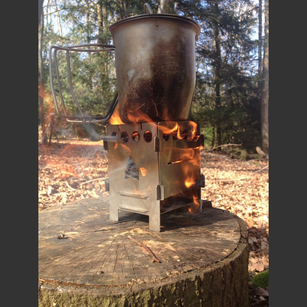 Bushbox Bushcraft Essentials BCE-001 Camping Stoves One Size / Stainless