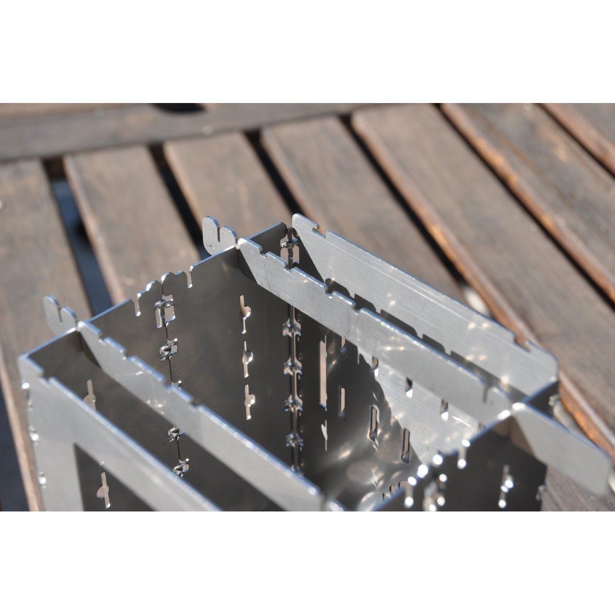 Bushbox XL Trivets | Set of Two Bushcraft Essentials BCE-009 Camping Stoves One Size / Stainless