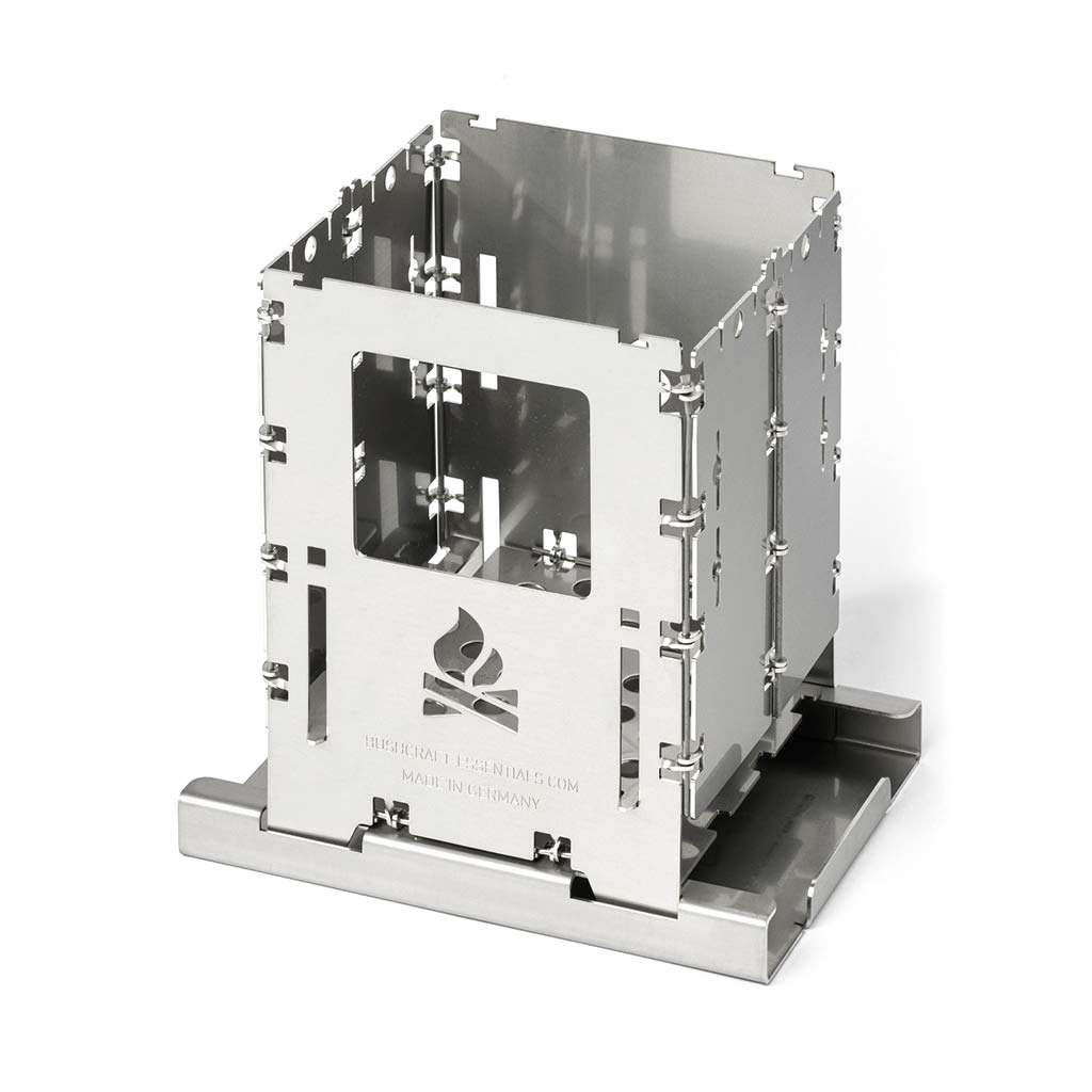 Multifunctional Case Bushbox XL | Titanium Bushcraft Essentials BCE-052 Camping Stove Accessories One Size / Titanium