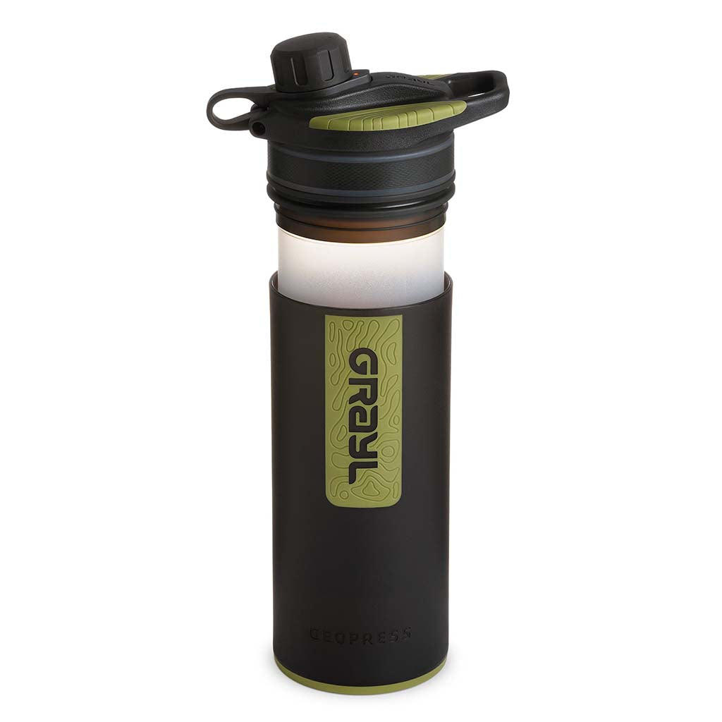 GeoPress Water Purifier Grayl GR-309076 Water Filters 710ml / Black Camo
