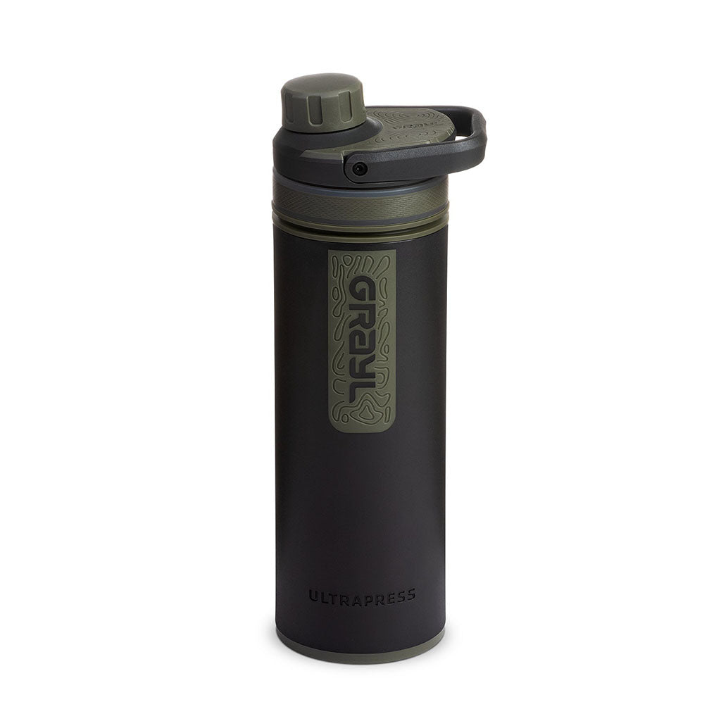 UltraPress Water Purifier Grayl GR-512483 Water Filters 500ml / Camp Black
