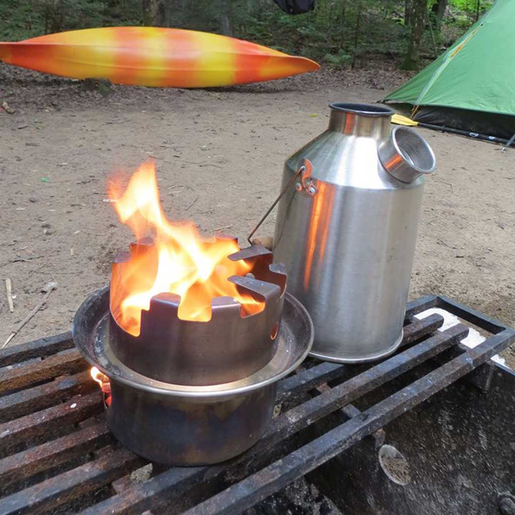 Hobo Stove - Small Kelly Kettle 50044 Hobo Stoves Small / Silver