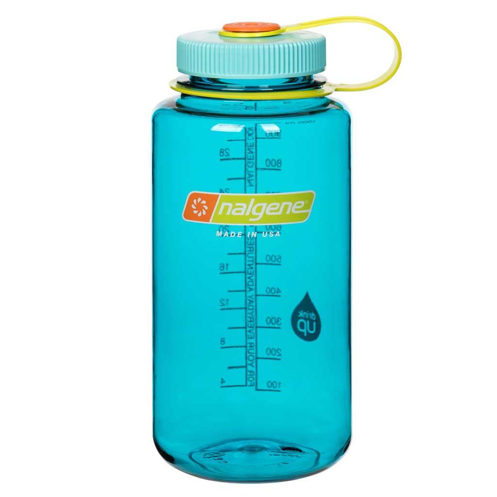 1L Wide Mouth Tritan Sustain Nalgene N2020-0432 Water Bottles 1 Litre / Cerulean