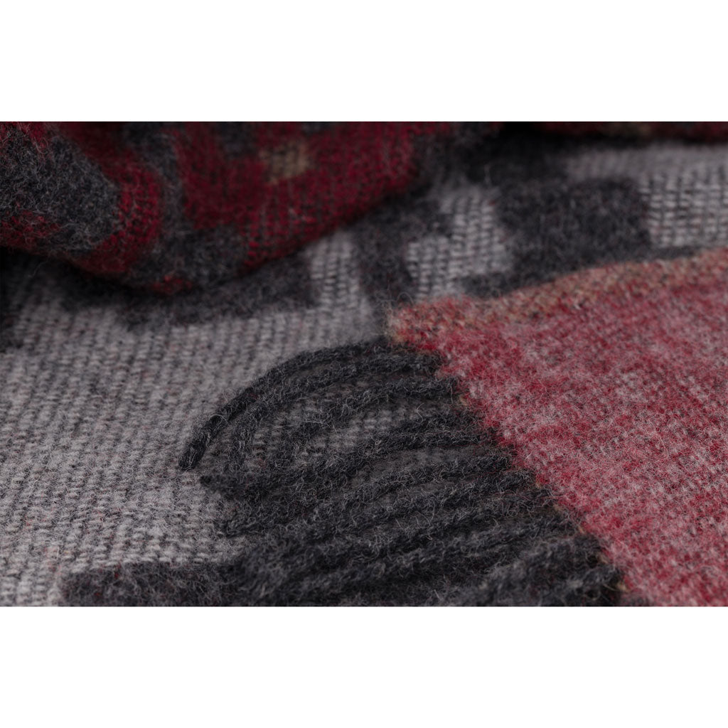 Fästfolk Embla & Erling Wool Blanket Öjbro Vantfabrik OFAS02UP130220 Blankets 130 x 220 cm / Fästfolk Embla & Erling