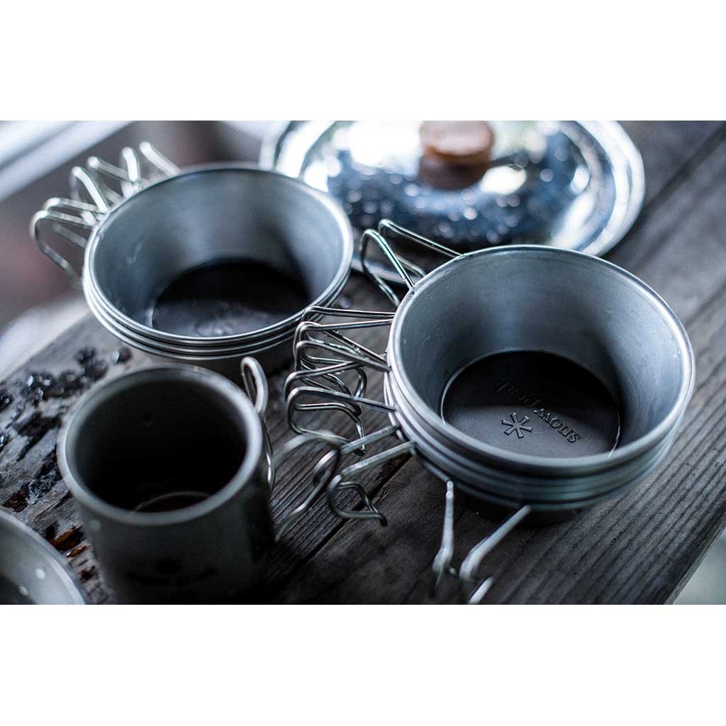 Backpacker's Cup Snow Peak E-103 Cups 322ml / Silver