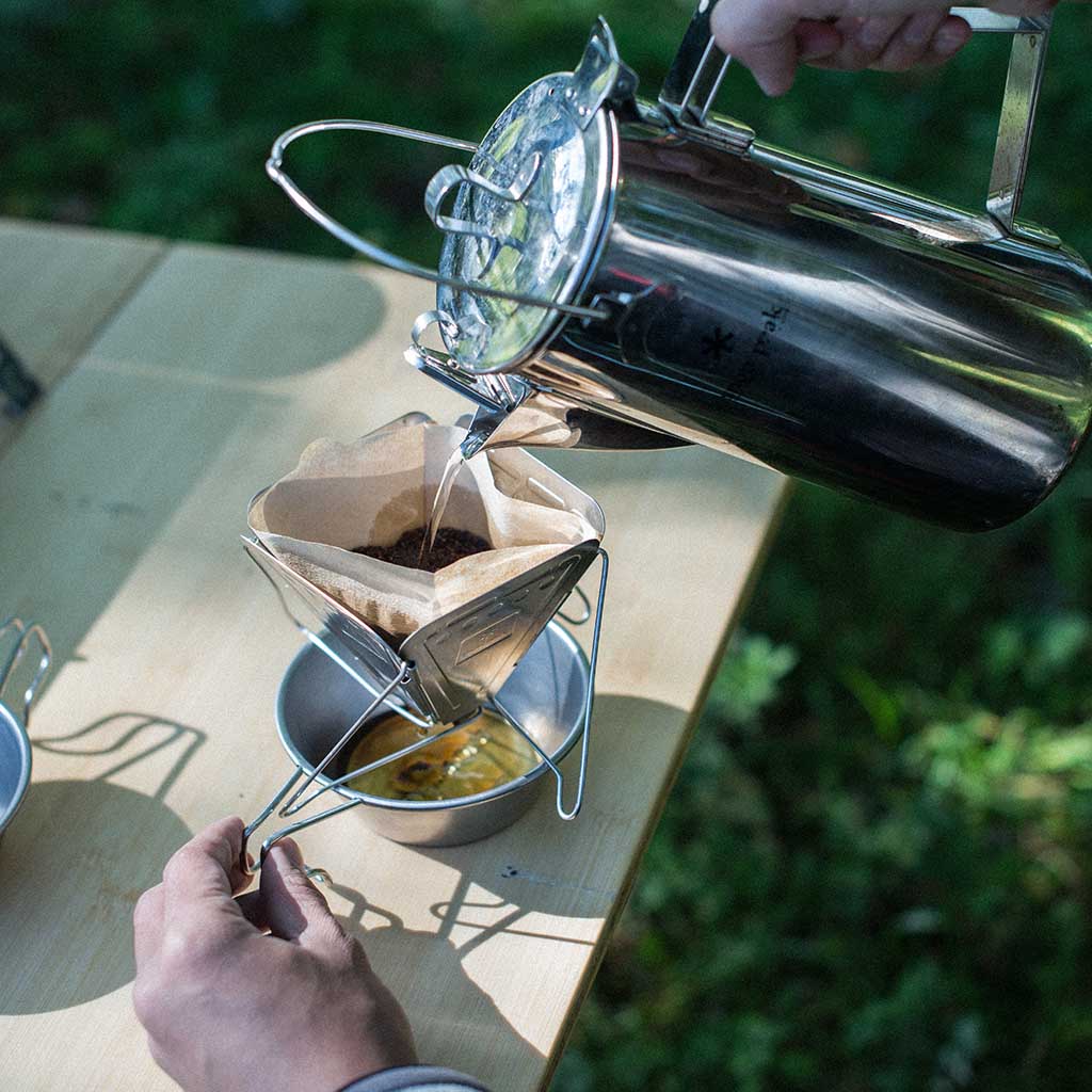 Collapsible Coffee Dripper Snow Peak CS-113 Drippers One Size / Silver