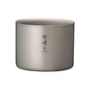 Double Wall Titanium Stacking Mug M Series Snow Peak Mugs