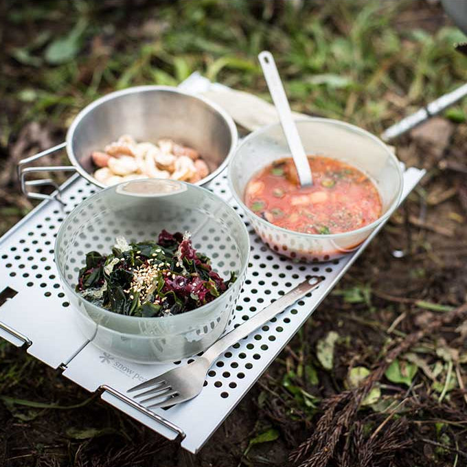 Titanium Fork & Spoon Set