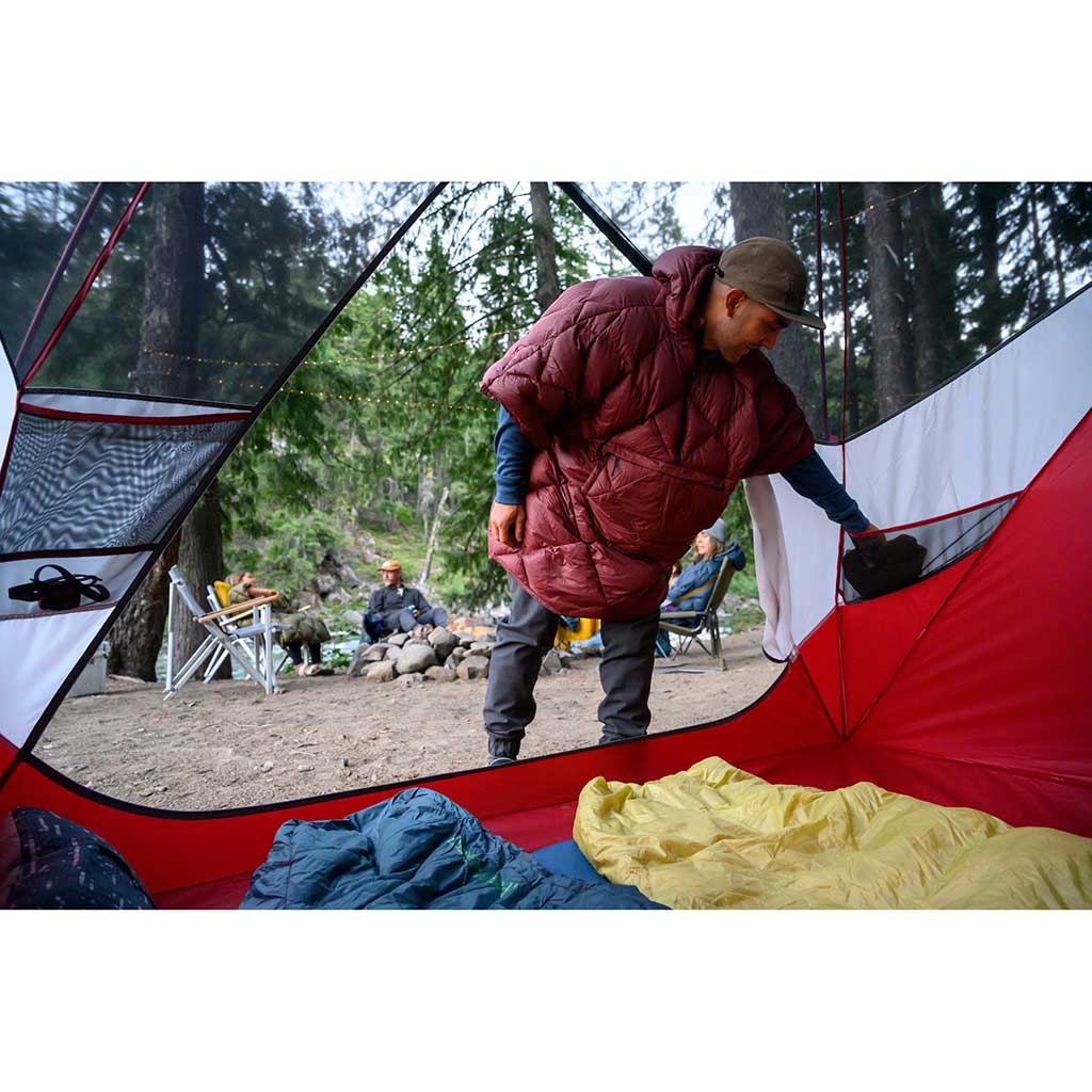 Honcho Poncho Down Therm-a-Rest 11604 Rain Ponchos One Size / Dark Olive
