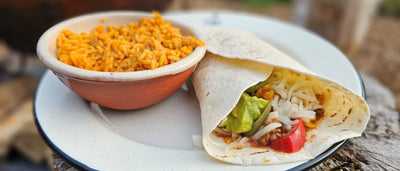 Recette : Burritos de feu de camp