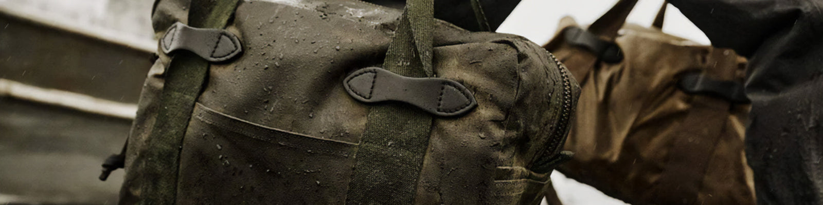 Filson | Tin Cloth Zipper Tote Bag