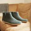 Boot with Leather Sole