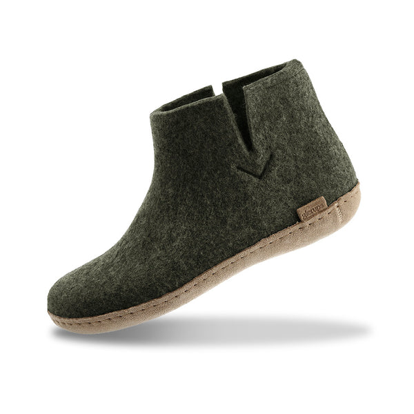 Boot with Leather Sole