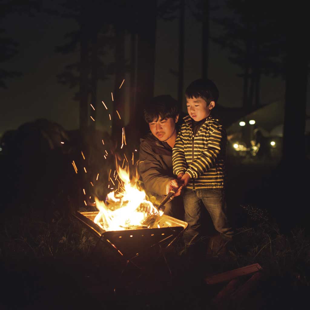 Snow Peak Fireplace, Pack and Carry Firepit