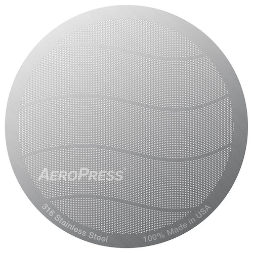 AeroPress Stainless Steel Reusable Filter AeroPress 81MCS Coffee Accessories Original / Silver