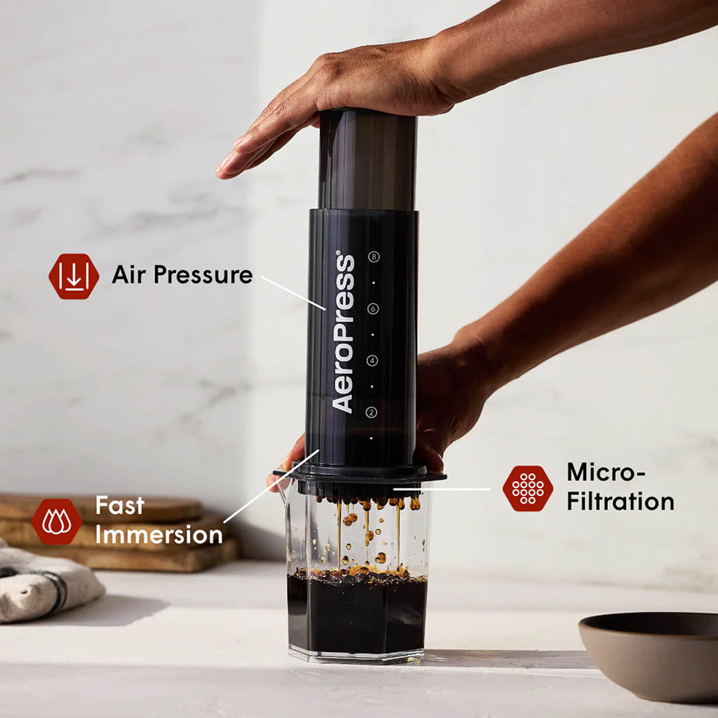 AeroPress XL Coffee Press AeroPress XL005 Coffee Makers XL / Black