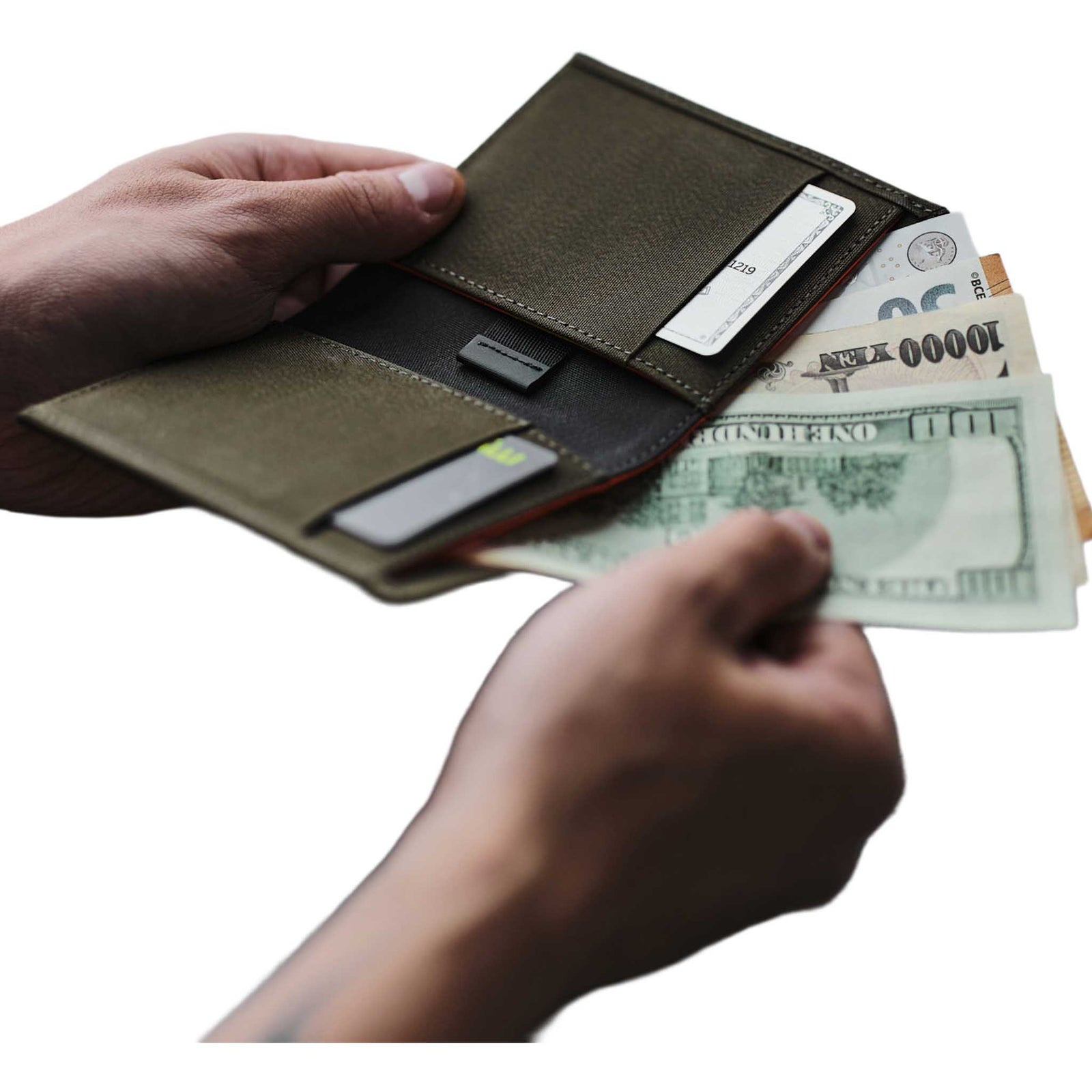 Ark Bifold Cash Wallet Alpaka AD010620122 Wallets One Size / Black | Axogrid 300D