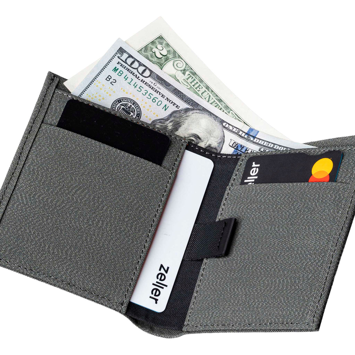 Ark Bifold Cash Wallet Alpaka AD010620221 Wallets One Size / Grey | Axoflux 300D