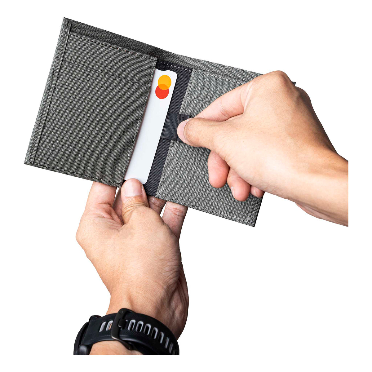 Ark Bifold Cash Wallet Alpaka AD010620221 Wallets One Size / Grey | Axoflux 300D