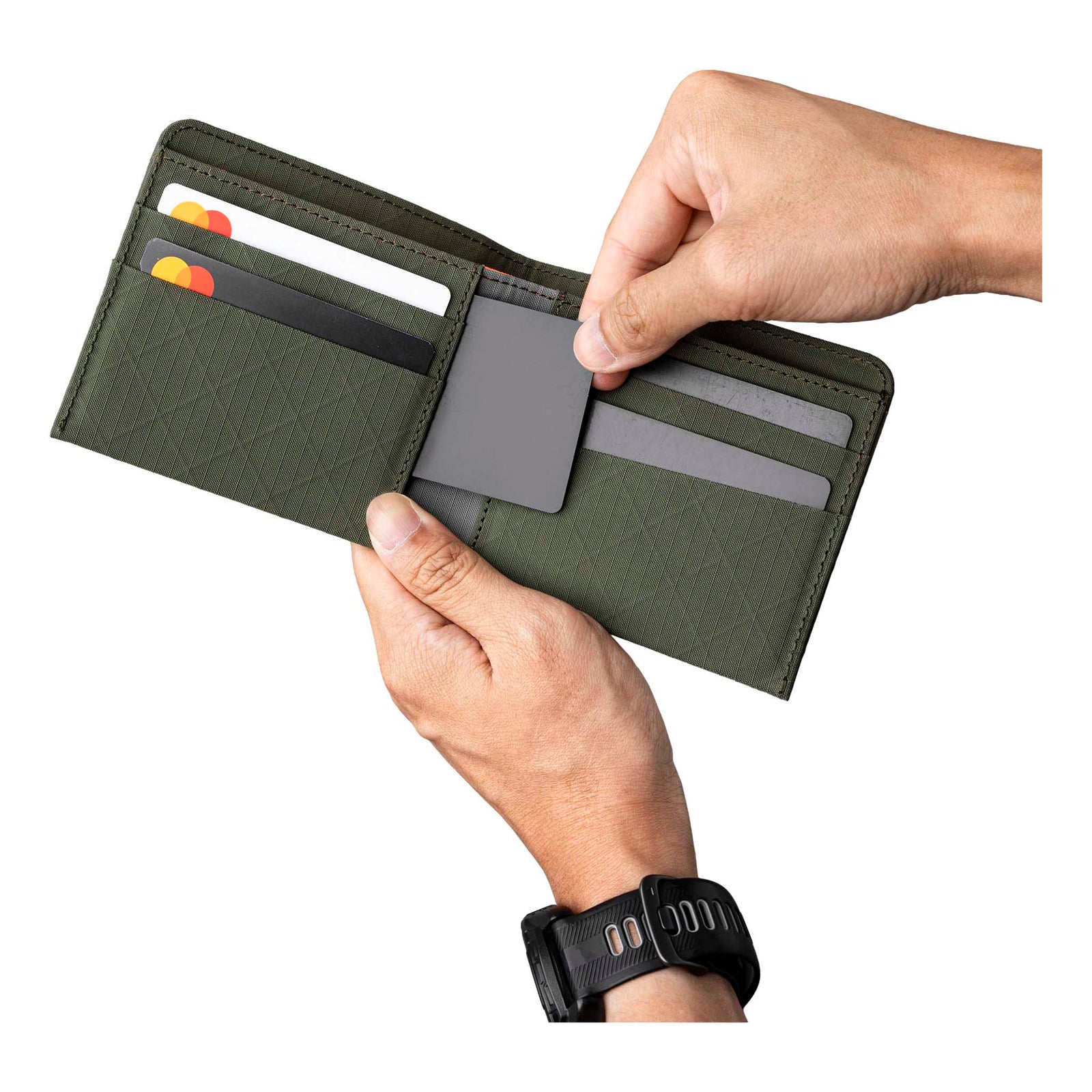 ARK Classic Wallet Alpaka AD010790526 Wallets One Size / Green | Axogrid 210D