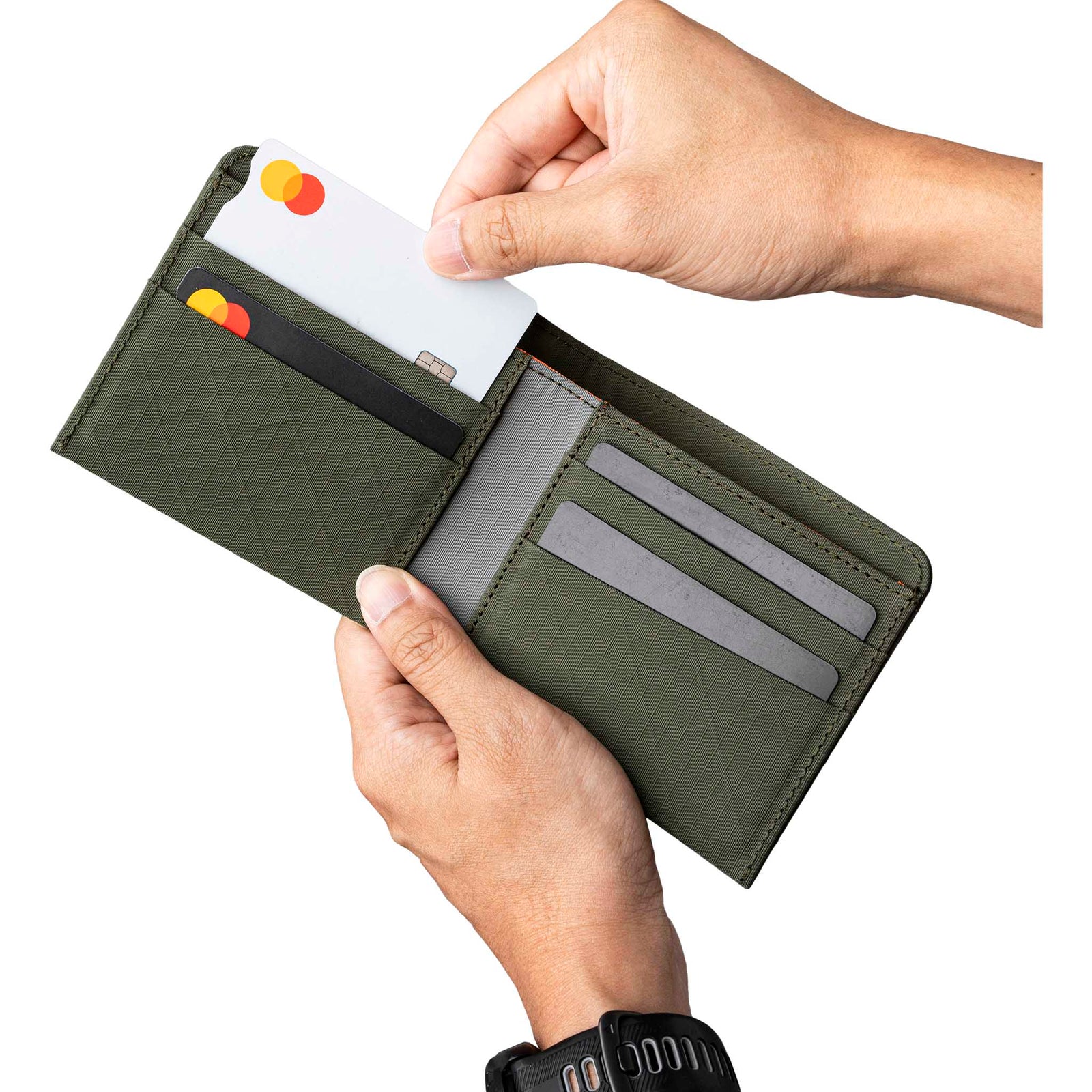 ARK Classic Wallet Alpaka AD010790526 Wallets One Size / Green | Axogrid 210D