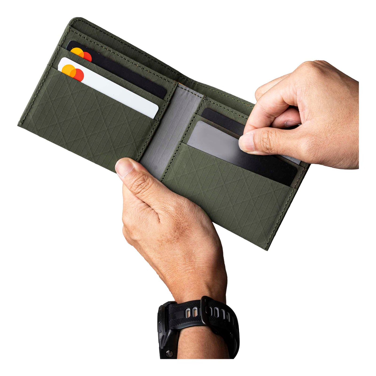 ARK Classic Wallet Alpaka AD010790526 Wallets One Size / Green | Axogrid 210D