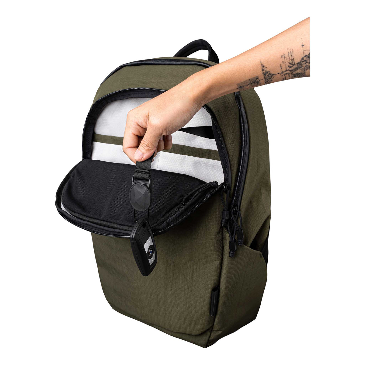 Bravo Backpack 23L Alpaka AA010610524 Backpacks 23L / Green | Axoflux 400D